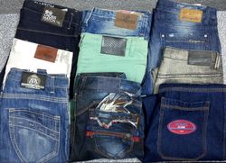 Mix unbrand jeans hip pop