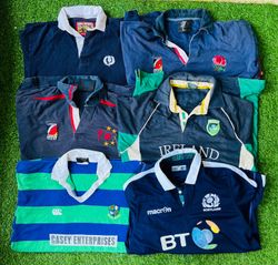 Club rugby shirts bundle 201
