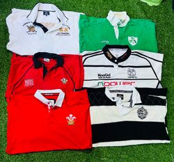 Club rugby shirts bundle 206