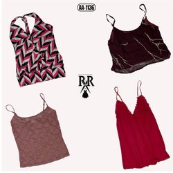 Y2K Baby In Pink Cami Tops (AA-1136)