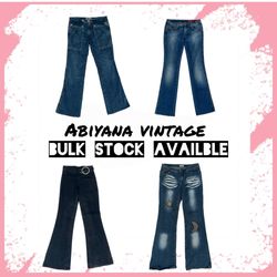 Flared Denim Jeans