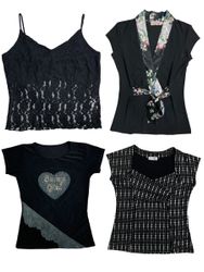 Y2K Midnight Going Out Tops: TT-288