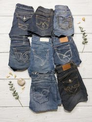 SILVER AND OTHER BRAND MINI MICRO SHORTS (18)