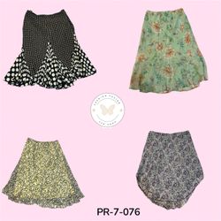 Classic Printed Poly Skirt – Comfortable & Stylish..