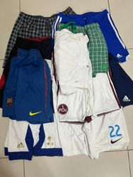 Nike and Adidas sports shorts