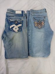 CR9868 Y2K Flare Jeans