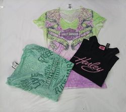 CR9887 Vintage Harley Baby Tees