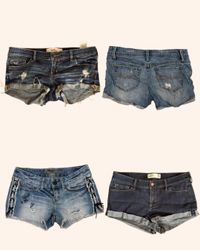 Y2K Denim Mini Shorts (RSS-15)