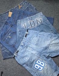 Y2K Hip-hop Baggy jeans shorts