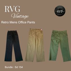 Retro Mens Office Pants