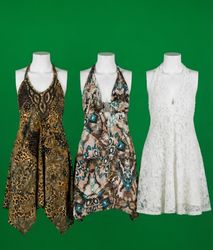 Y2K Halter Dresses Vl71
