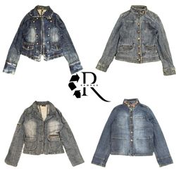 Y2k Paris Hilton Girl Denim Jacket RW-2205