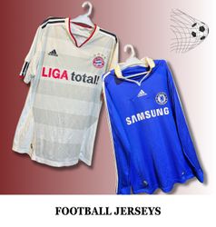 Professional Football Clubs and Teams Jerseys