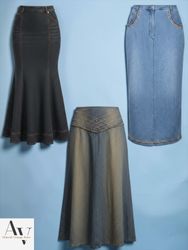 Long maxi skirt