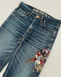 Japanes Denim Embroidery Jeans