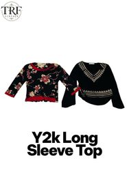 Y2k Long Sleeve Top.      #0051