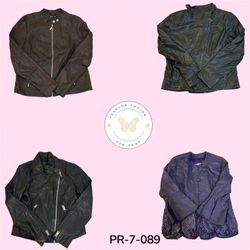 Classic Zip-Up Leather Jacket – Effortless Everyda..
