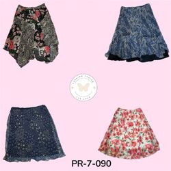 Printed Poly Skirt – Lightweight Everyday Fashion ..