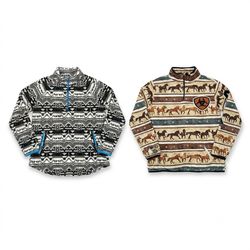 (FV-1969) Crazy Fleece Jackets