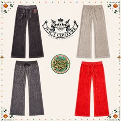 Y2K Juicy Couture Velour Sweat Pants: 9pcs J4