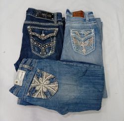 CR9921 Y2K Flare & Straight Jeans