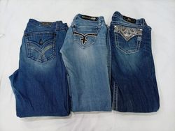 CR9933 Vintage Miss Me & Rock Revival Flare & Stra..