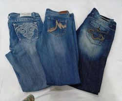 CR9935 Y2K Flare Jeans