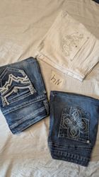 Beautiful mini denim shorts & skirts 😍 N4