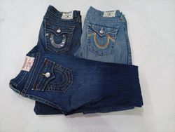 CR9940 Vintage True Religion Flare & Straight Jean..