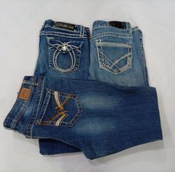 CR9941 Y2K Flare & Straight Jeans