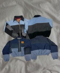 Upcycled Levi’s Crop Jacket Winter Drop