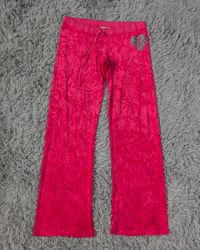 ***Juicy Couture Velour Track Trousers Bundle