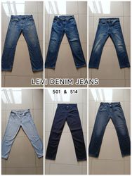 Levi 501 Denim Jeans 8 pieces