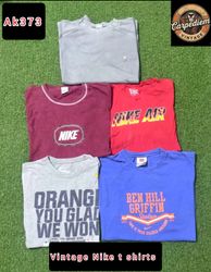 Vintage nike t shirts ak373