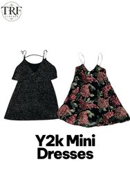 Trending Y2k Mini Dresses.      #0066