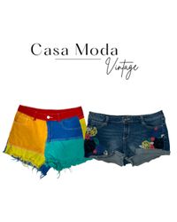 070726-5 Denim micro shorts 10 pcs