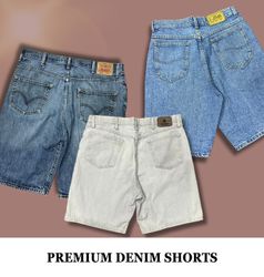 Premium (Lee, Levi's and Wrangler Denim Shorts)