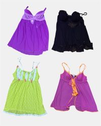 Y2K Multi Cloure Nighties 15 pcs At 1165
