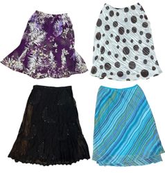 Y2K unique Poly mesh Skirt 15 pcs At 1167