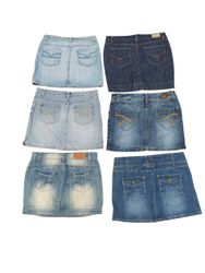 Cyber Grunge Oversized Denim Skirts Lot | Streetwe..