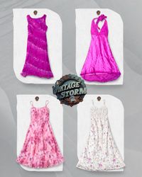 Y2K Fairy Core Poly Dress