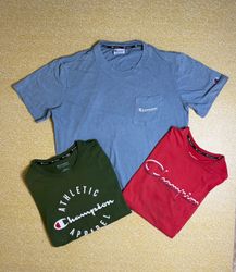 TH# 258 Vintage Champion Mixed T-Shirts | Crew Nec..