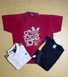TH# 259 Vintage Adidas Mixed T-Shirts | Crew Neck ..