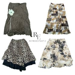 Y2K NYC IT GIRL POLY SKIRTS RE-3481