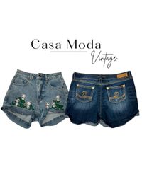 070726-13 Denim micro shorts 10 pcs