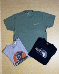 TH# 267 Vintage The North Face & Columbia T-Shirts..