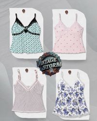 Y2K Fairy Core Cami Tops