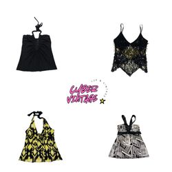 Retro Y2K Cami Tops Drop (MH-031)