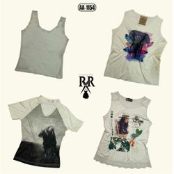 Y2K Soft Girl Aesthetic Mix Tops (AA-1154)