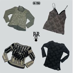 Y2K Grey Mix Tops (AA-1156)